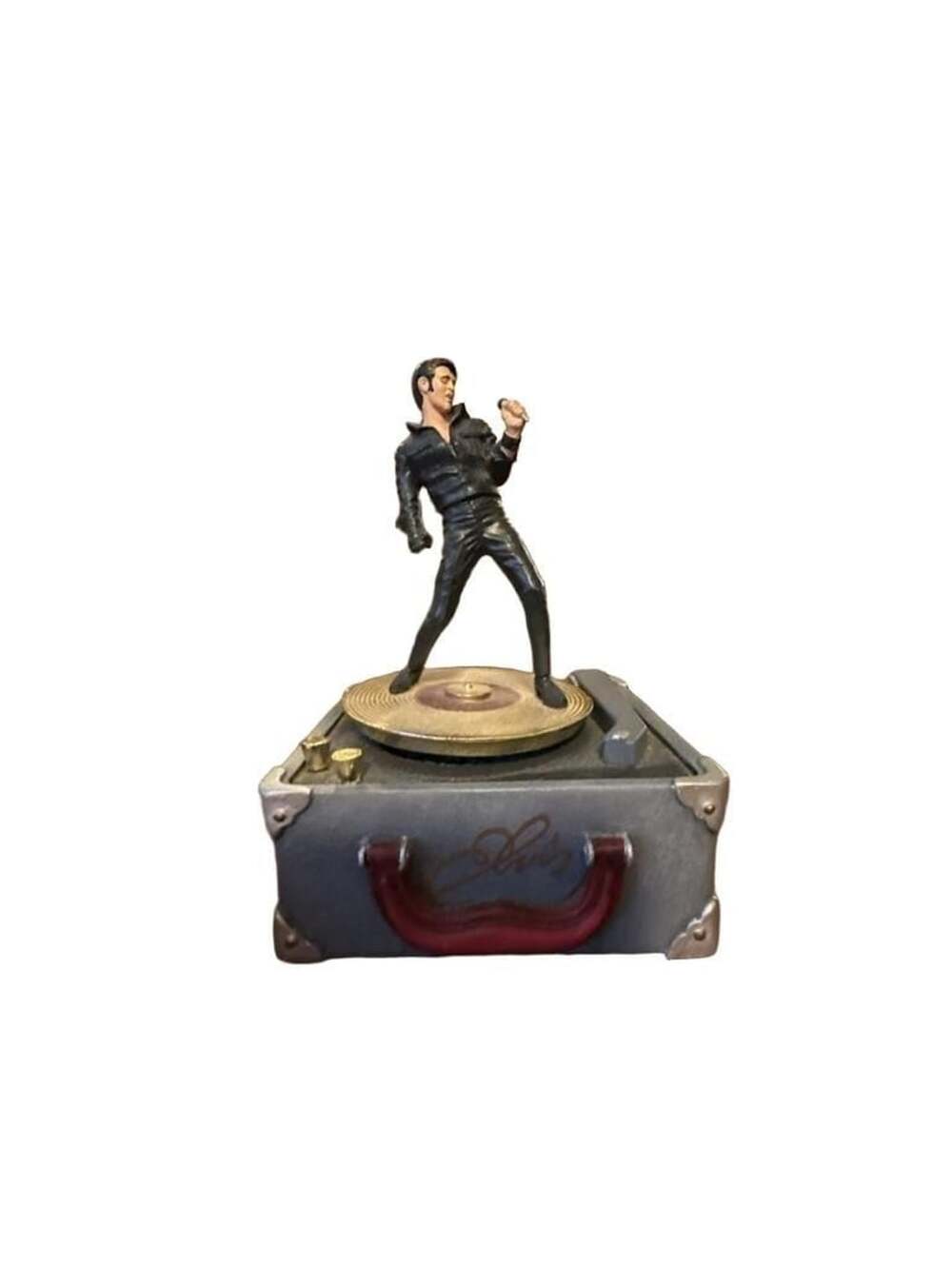 The Franklin Mint Elvis Presley Heartbreak Hotel Music Box